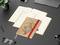 Wochenkalender links + Notizen rechts Match-Hybrid Papier-Hardcover A5, Einband-Material Naturpapier braun