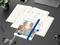 Wochenkalender vorne + Notizen hinten Match-Hybrid RECYCLING Papier-Hardcover A5, Einband-Material recyceltes Naturpapier