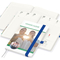 Wochenkalender vorne + Notizen hinten Match-Hybrid RECYCLING Papier-Hardcover A5, Einband-Material recyceltes Papier matt