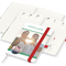 Wochenkalender vorne + Notizen hinten Match-Hybrid RECYCLING Papier-Hardcover A5, Einband-Material recyceltes Papier matt