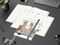 Wochenkalender vorne + Notizen hinten Match-Hybrid RECYCLING Papier-Hardcover A5, Einband-Material recyceltes Papier matt