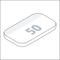 Haftnotizblock Plus Round Ecken abgerundet, 119 × 66 mm