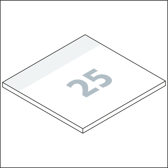 Haftnotizblock Basic 100 × 97 mm Format groß