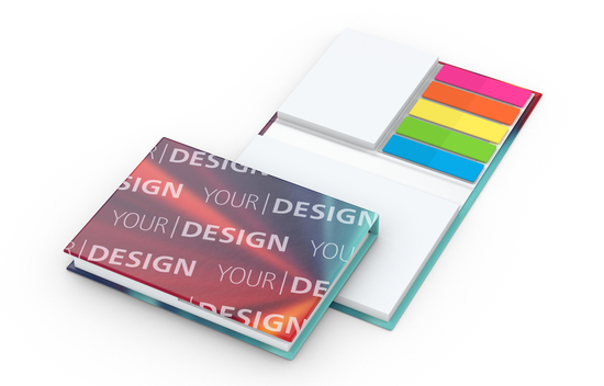 Haftnotiz-Set Brüssel White Bookcover Bestseller, 50/50 Blatt