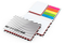 Haftnotiz-Set Budapest Bookcover White Bestseller, 50/50 Blatt, Farbschnitt