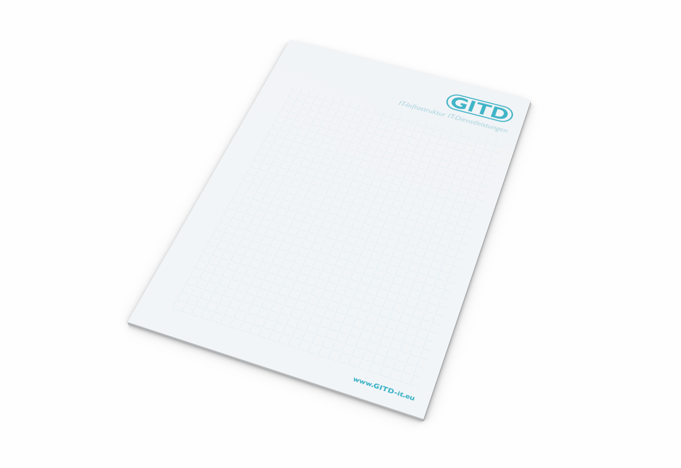 Schreibblock Seiten individuell gestaltbar, Papierformat/Abheftlochung DIN A5 / ohne, Blattanzahl 25