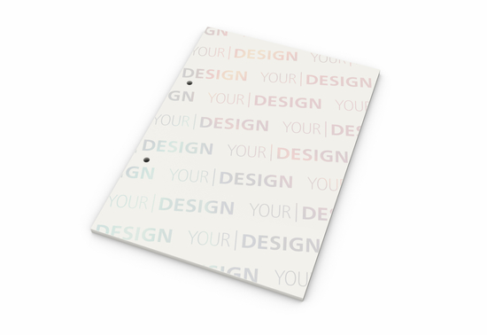 Schreibblock RECYCLING Seiten individuell gestaltbar, Papierformat/Abheftlochung DIN A5 / 2-fach, Blattanzahl 50