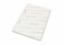Schreibblock RECYCLING Seiten individuell gestaltbar, Papierformat/Abheftlochung DIN A5 / 2-fach, Blattanzahl 50