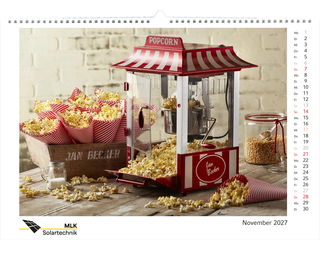 Personalisierter Bildkalender MagicPix Panorama Wandkalender groß, A3+ (490 × 340 mm)