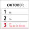 Wandplaner Cosmos 841 × 594 mm Jan. – Dez., Postoptimierung ja (gefalzt auf DIN A4)