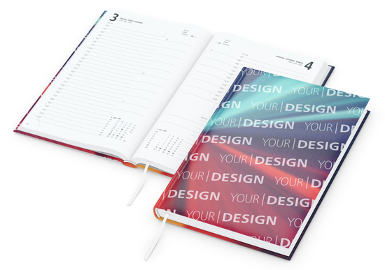 Buchkalender Advance Bestseller inkl. 4C-Druck, matt-individuell