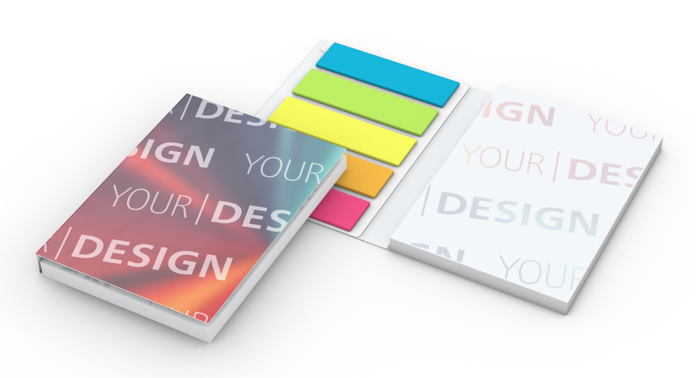 Haftnotiz-Set Bern Softcover Individuell Bestseller, matt-individuell