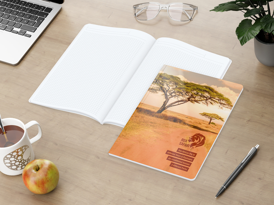 Notizbuch Copy-Book White Bestseller, A4, matt-individuell