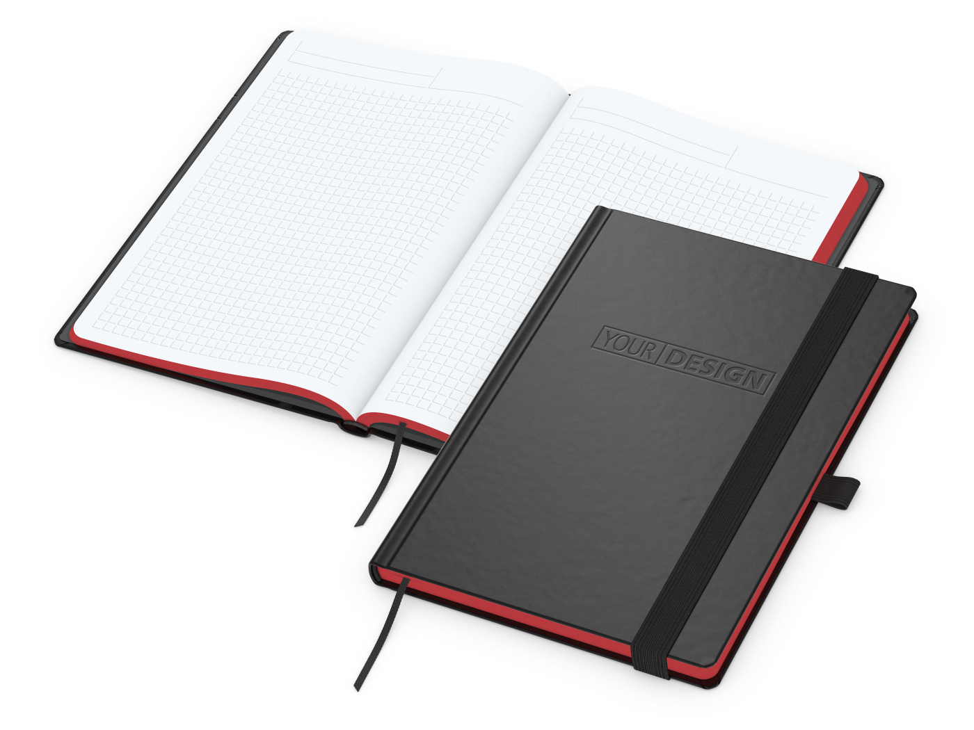 Notizbuch Color-Book Bestseller, A5, rot