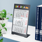 Tischkalender Desktop 3 Color Bestseller, 1 Jahr, anthrazit