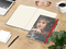 Notizbuch Match-Book Creme Bestseller, A4, Cover-Star, matt-individuell, rot
