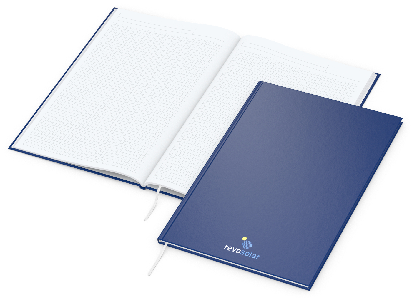 Notizbuch Memo-Book Bestseller, A4, matt-dunkelblau