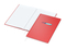 Notizbuch Memo-Book Bestseller, A4, matt-rot