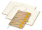 Wochenplaner Match-Hybrid Creme Bestseller, Natura braun-individuell, gelb