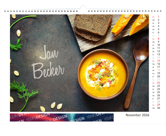 Bildkalender MagicPix Panorama Bestseller, A3-Plus (personalisiert)