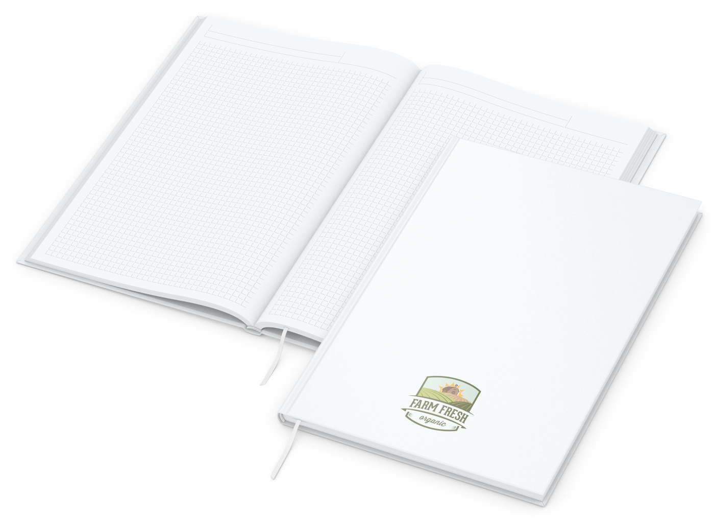 Notizbuch Note-Book Bestseller, A4, matt-weiß