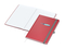 Notizbuch Vision-Book White Bestseller, A4, rot