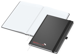 Notizbuch Vision-Book White Bestseller, A4, schwarz