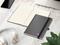Notizbuch Vision-Book Creme Bestseller, A5, anthrazit