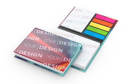 Haftnotiz-Set Wien Bookcover Individuell Bestseller, gloss-individuell