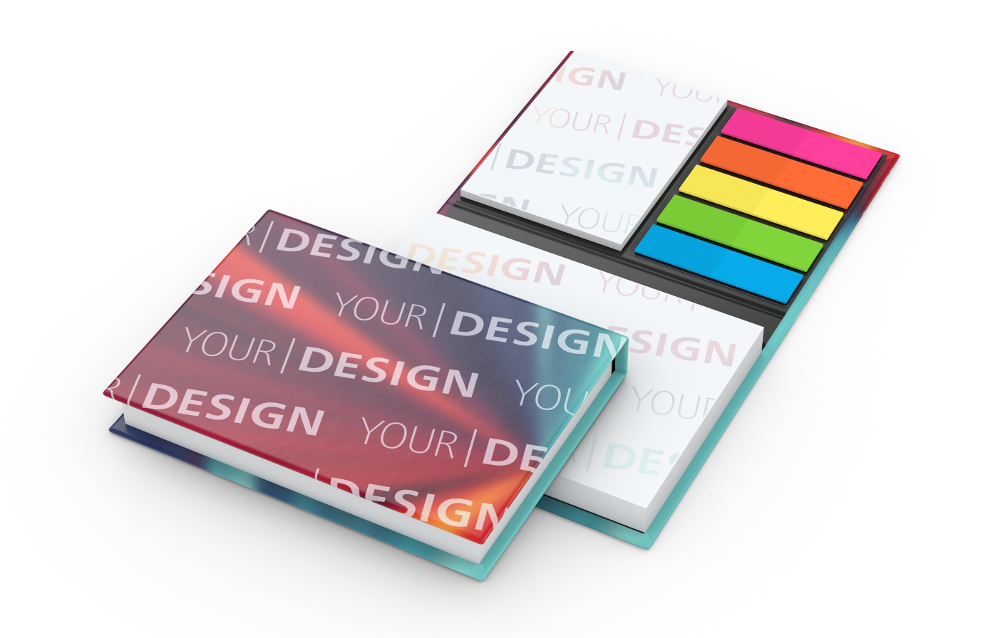 Haftnotiz-Set Wien Bookcover Individuell Bestseller, matt-individuell