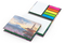 Haftnotiz-Set Wien Bookcover White Bestseller, gloss-individuell, Farbschnitt grün