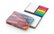 Haftnotiz-Set Wien Bookcover White Bestseller, gloss-individuell, Farbschnitt orange