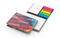 Haftnotiz-Set Wien Bookcover White Bestseller, matt-individuell, Farbschnitt orange