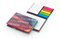 Haftnotiz-Set Wien Bookcover White Bestseller, matt-individuell, Farbschnitt rot