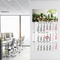 3-Monatskalender Budget 3 Recycling, rot (Einblatt)