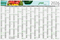Wandplaner Horizont Recycling, individuelle Schmuckfarbe