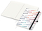 Notizbuch Match-Book, A4, Natura Recycling, schwarz