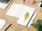Notizbuch Match-Book, A5, Cover-Star Recycling-Matt, silbergrau