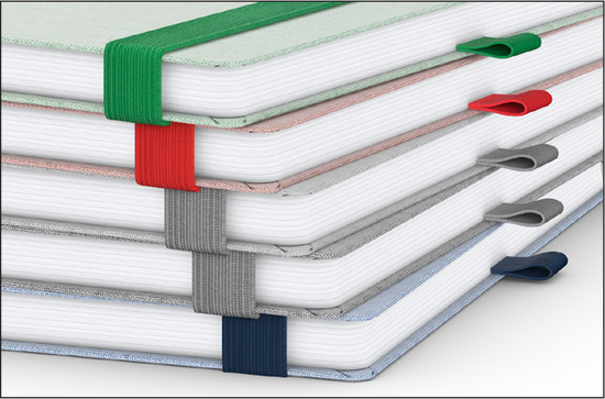 Notizbuch Ocean-Book Recycling, hellgrau