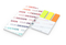 Haftnotiz-Set Berlin Naturkarton, 3 × 40 Brillantmarker, weiß-individuell