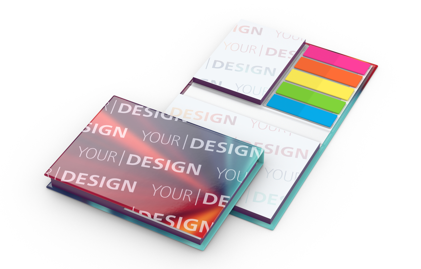 Haftnotiz-Set Budapest Bookcover Individuell, gloss-individuell