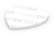 Haftnotiz Form 72 × 72, 100 Blatt, Herz