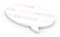 Haftnotiz Form 100 × 72, 50 Blatt, Sprechblase