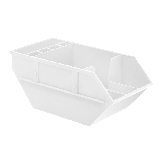 Zettelbox mit Köcher "Container"