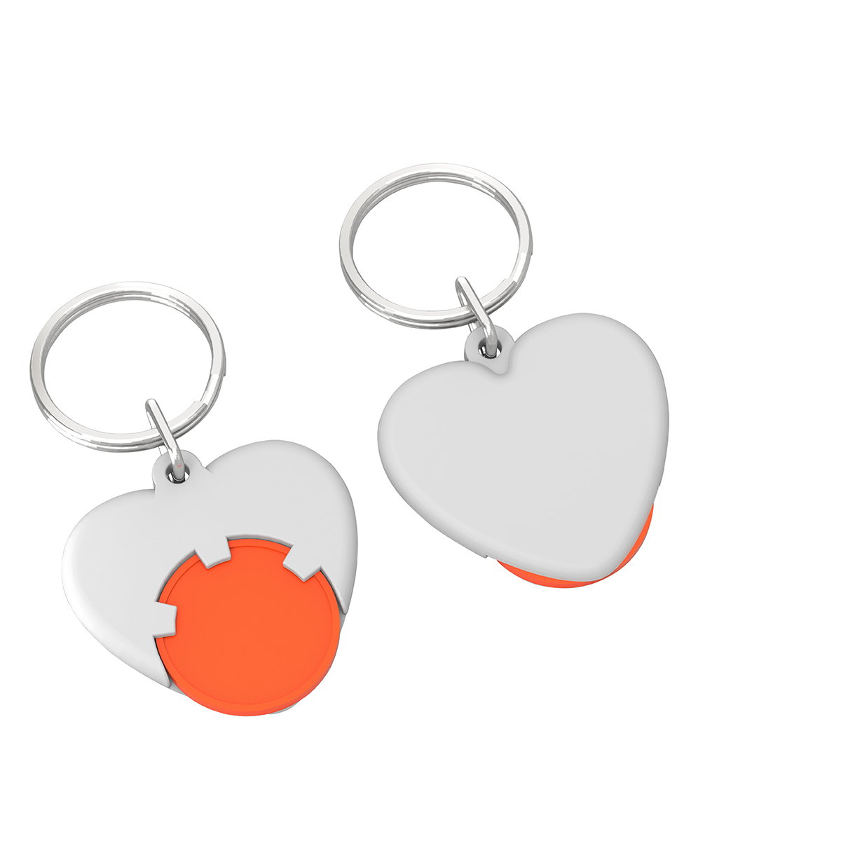 Chiphalter mit 1€-Chip "Herz"