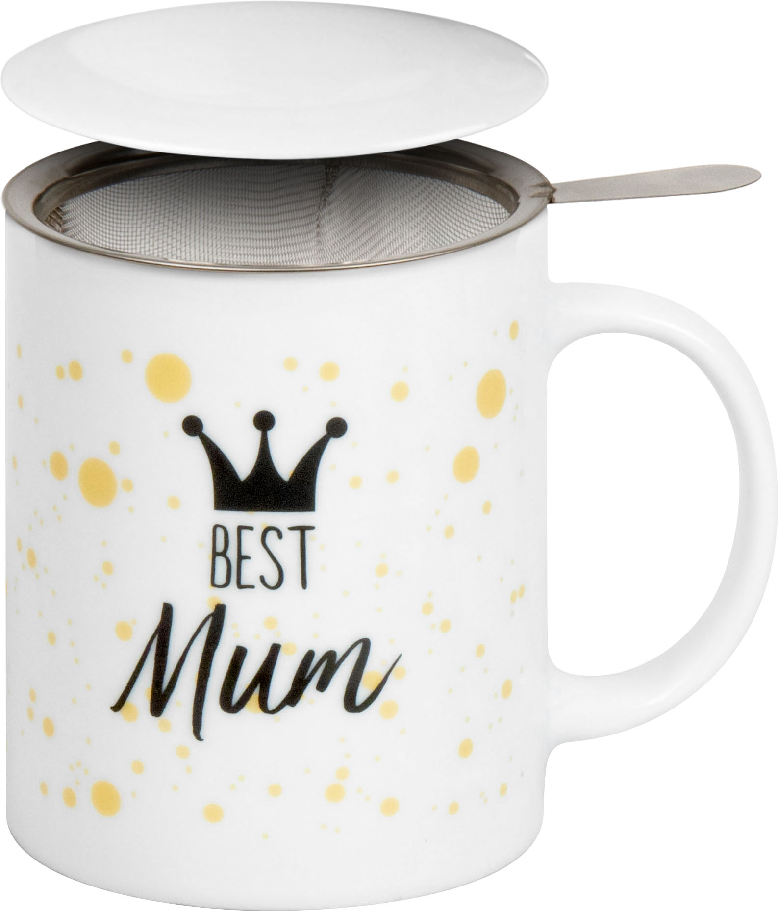 KÖNITZ Becher / Tasse KC2 mit Sieb und Deckel