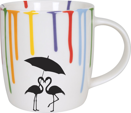 KÖNITZ Becher / Tasse KCB275 rainbow drops