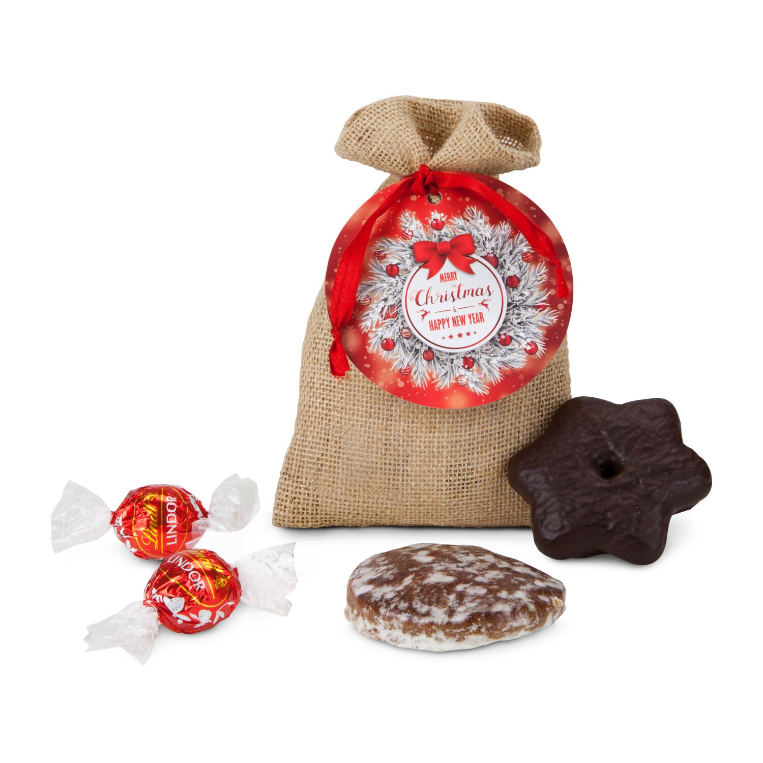 Geschenkset / Präsenteset: Süßes Weihnachtssäckchen 2K1355