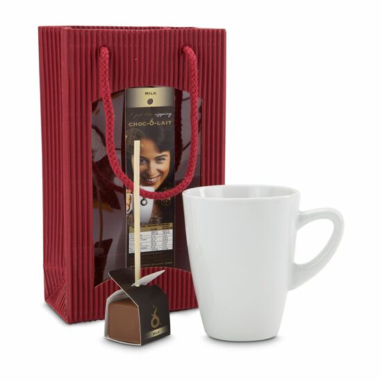 Geschenkset / Präsenteset: Schokostick in Tasse 2K1187