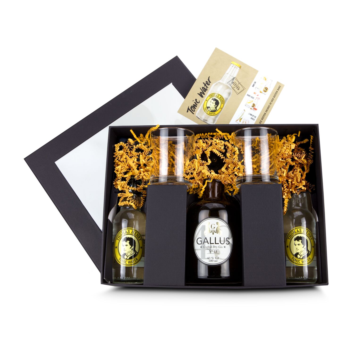 Geschenkset / Präsenteset: Gin Tonic Set 'Gallus 43' 2K1189